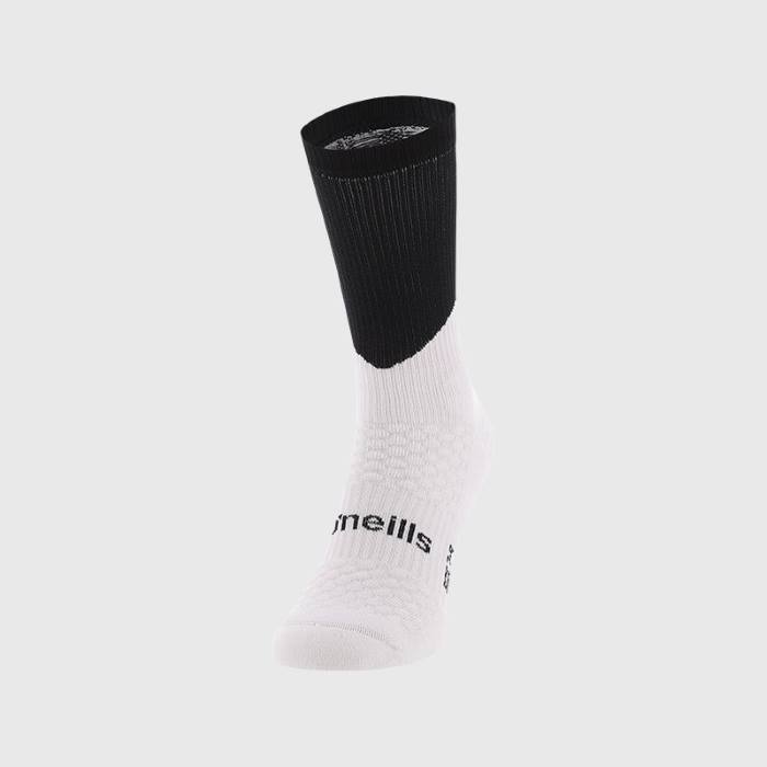 O'Neills Ion Midi GAA Socks - Black/White
