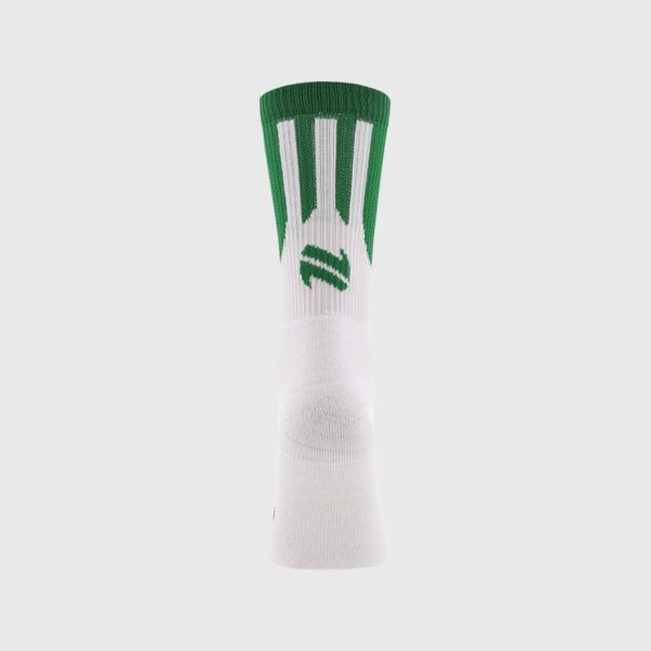 O'Neills Ion Midi GAA Socks - Green/White - Image 2