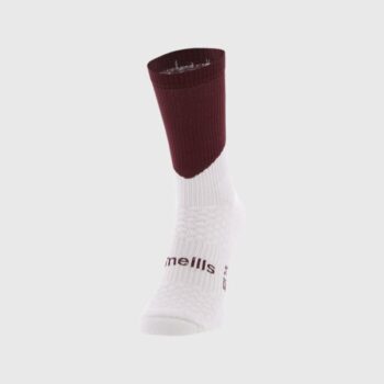 O'Neills Ion Midi Socks - Maroon/White