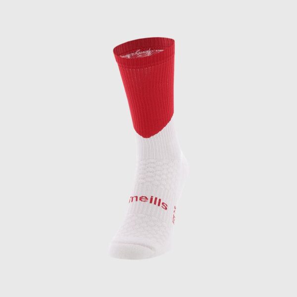 O'Neills Ion Midi GAA Socks - Red/White