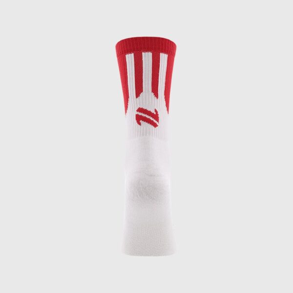 O'Neills Ion Midi GAA Socks - Red/White - Image 2