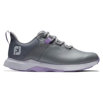 FootJoy Ladies ProLite Golf Shoes - Grey/Lilac