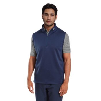 FootJoy Half Zip Vest - Navy