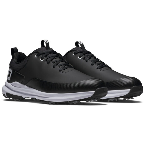 FootJoy Tour Rival Golf Shoes - Black/White - Image 2