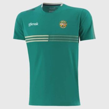 Offaly GAA O'Neills Nepal T-Shirt - Teal/Meadow/Navy