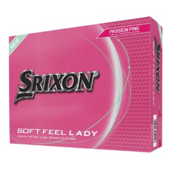 Srixon Soft Feel Ladies Golf Balls - Pink