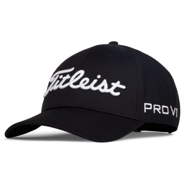 Titleist Tour Performance Golf Cap - Black/White