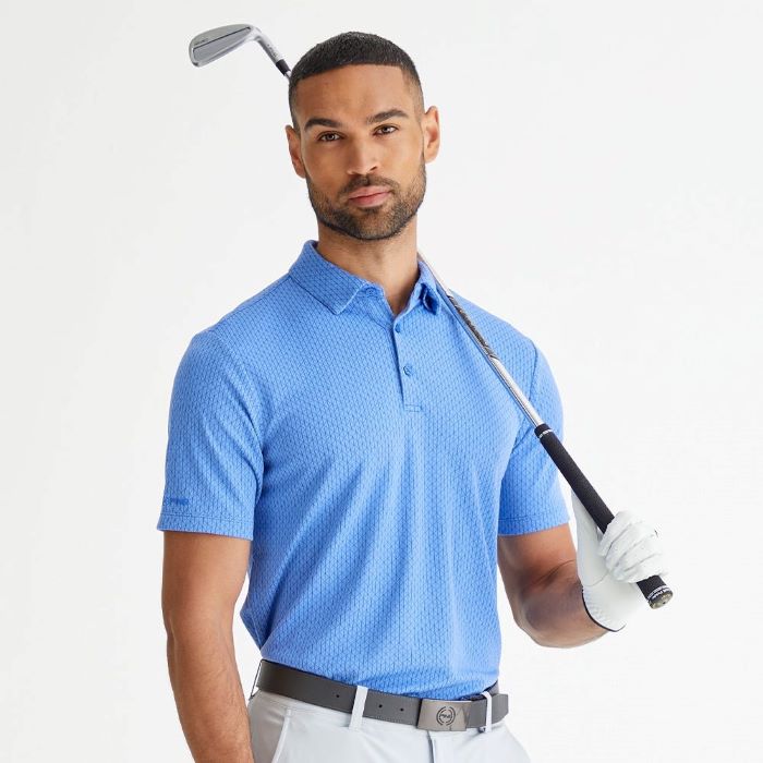 Ping Hershel Men's Polo Shirt - Blue