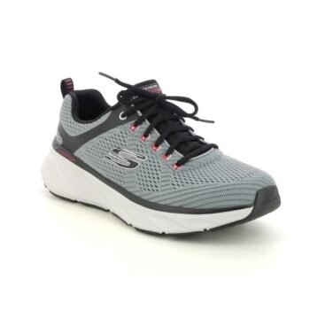 Skechers Mens Edgeride Shoes - Charcoal/Black