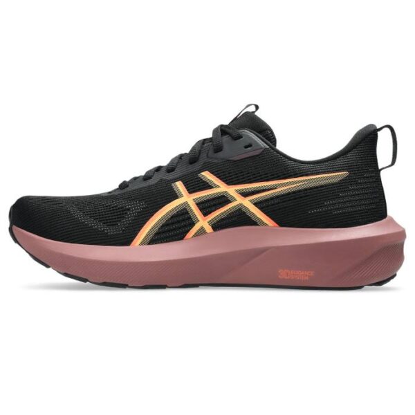 Asics Womens GT-1000 14 - Black/Vivid Coral - Image 2