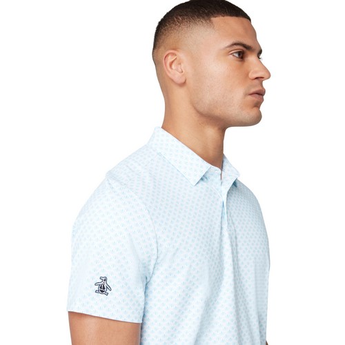 Penguin Retro Geo Print LC Free (small Pete right sleeve)