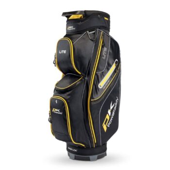 PowaKaddy Lite Cart Bag - Black/Yellow