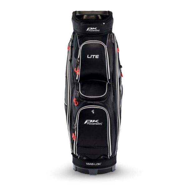 PowaKaddy Lite Cart Bag - Black/Grey - Image 2