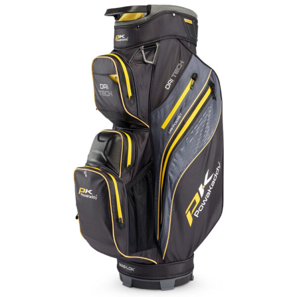 Powakaddy Dri-Tech Bag – Black/Yellow