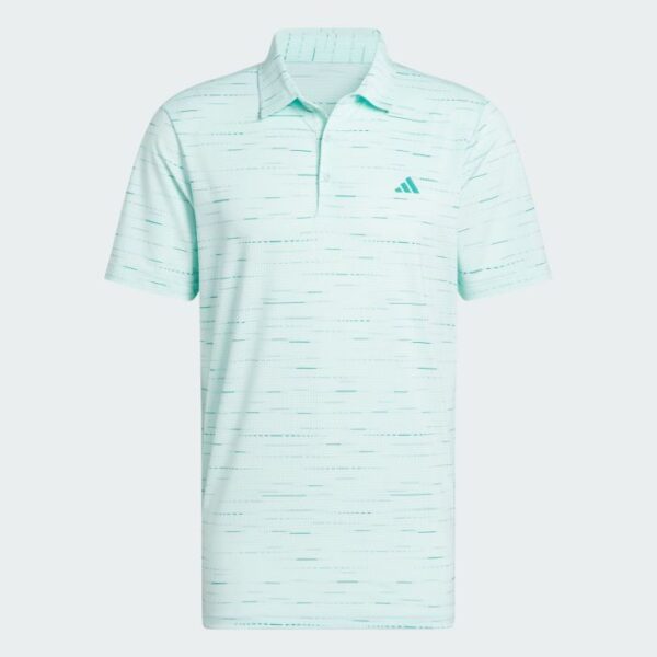 adidas Ultimate365 Mesh Glimmer Print Polo Shirt - Image 2