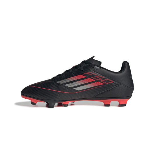 adidas F50 Club FG Football Boots - Black/Iron - Image 2