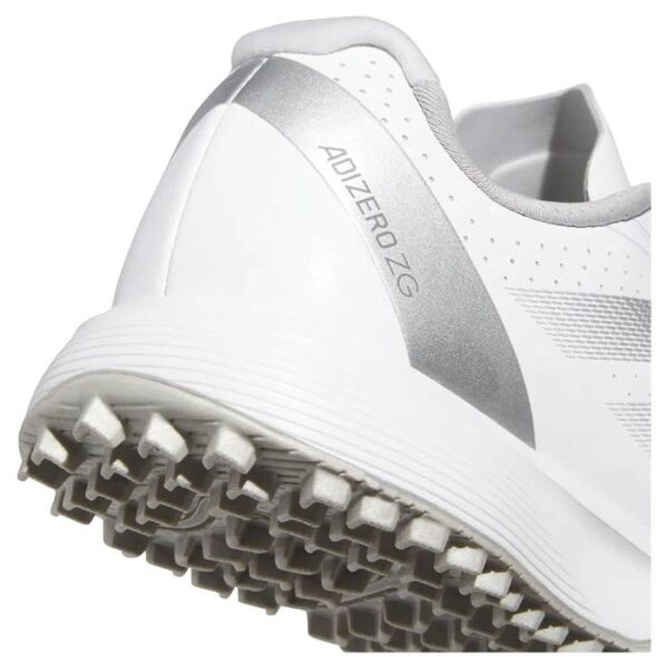 adidas Junior AdiZero ZG Spikeless Golf Shoes - White - Image 3