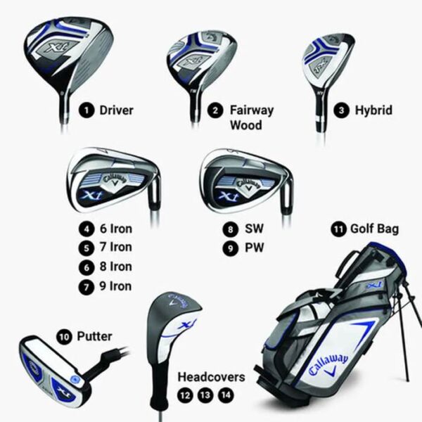 Callaway XT 10-Piece Junior Golf Set - Image 3