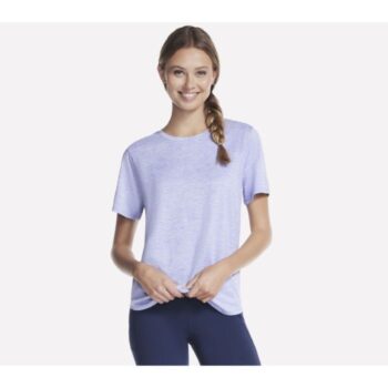 Skechers Go Dri Swift Women's T-Shirt - Lavender/Pink
