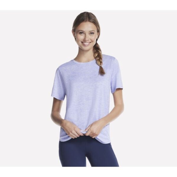 Skechers Go Dri Swift Women's T-Shirt - Lavender/Pink