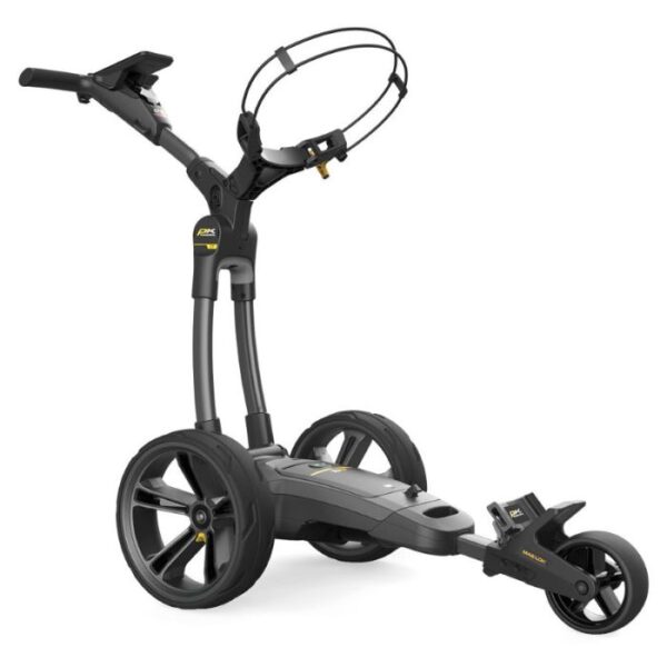 PowaKaddy CT12 GPS Electric Golf Trolley - Gunmetal - Image 2