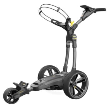 PowaKaddy CT12 GPS Electric Golf Trolley - Gunmetal