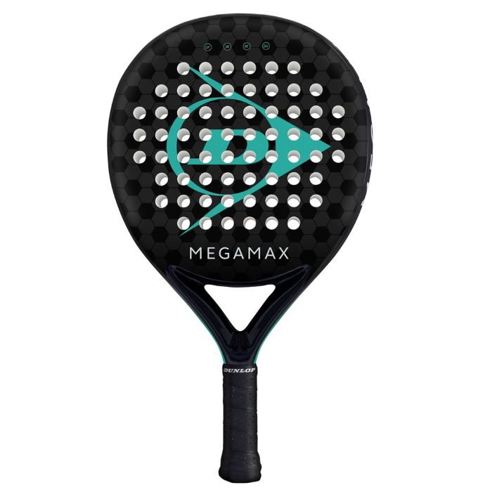 [10359950] Dunlop Megamax Padel Racket (Black-Green)