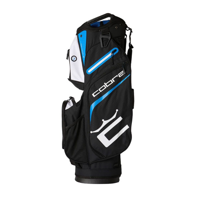 Cobra Signature Cart Bag - Black/Grey/Green