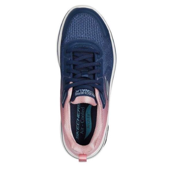 Skechers GO WALK Arch Fit 2.0 - Navy/Pink - Image 2