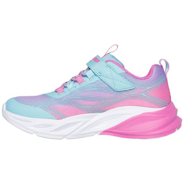 Skechers Girls Cosmic Glow - Turquoise/Multi - Image 2