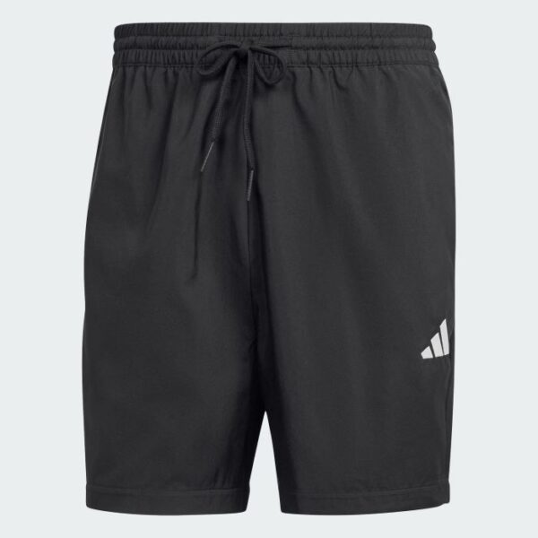 adidas Essentials Small Logo Chelsea Shorts - Black - Image 3