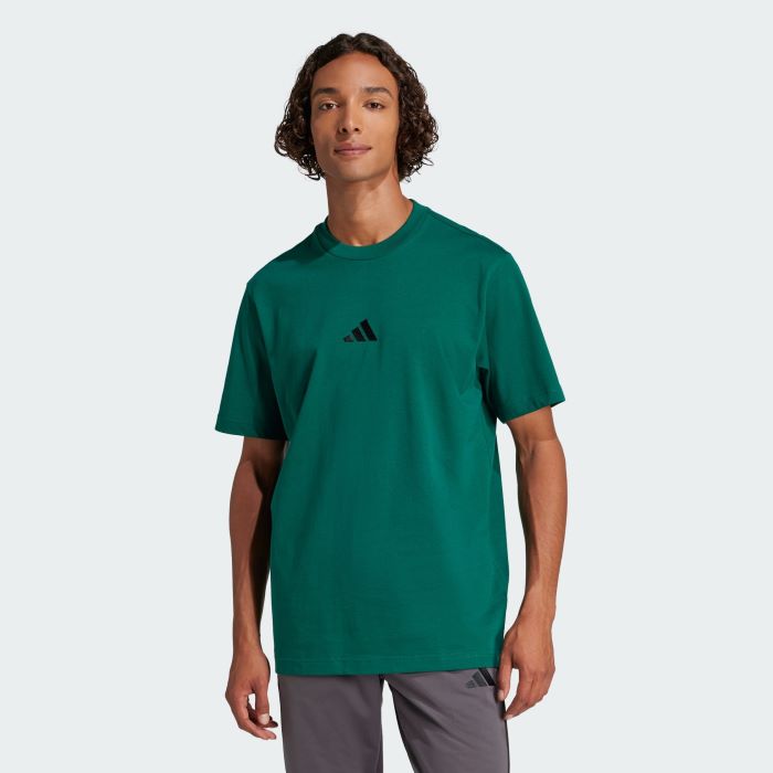 adidas Mens Essentials Small Logo T-Shirt