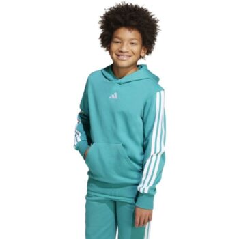 adidas Big Logo Kids Hoodie - Teal