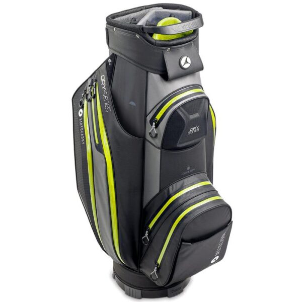 Motocaddy Golf Dry Series Cart Bag - Black/Lime - Image 2