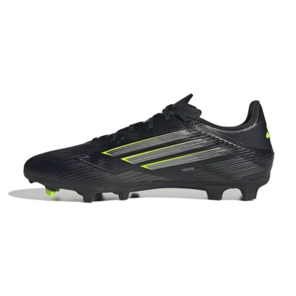 adidas F50 League Football Boots - Black/Lemon - Image 2