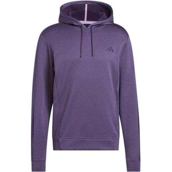 adidas Golf Ultimate 365 Fleece Hoodie - Violet - Image 3