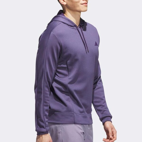 adidas Golf Ultimate 365 Fleece Hoodie - Violet - Image 2