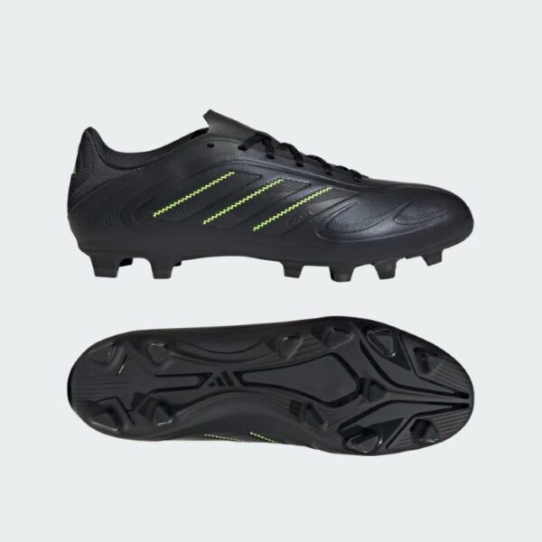 adidas Copa Pure 3 Club FG Football Boots - Black/Lemon - Image 3