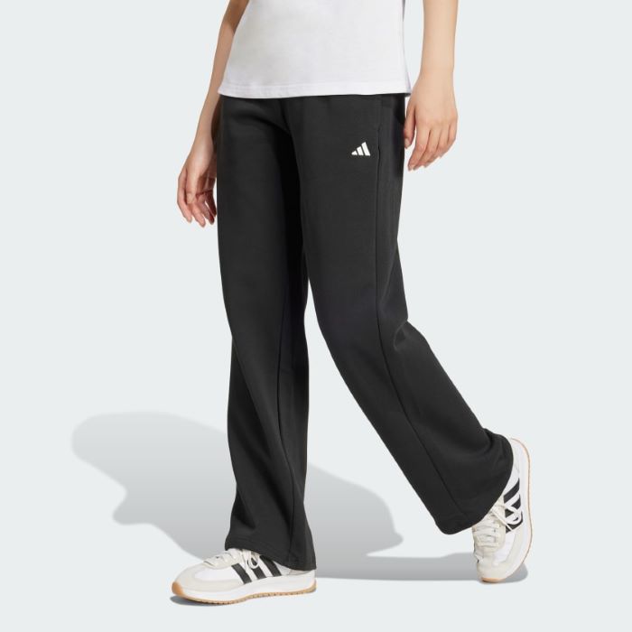 Essentials_Small_Logo_Feel_Cozy_Open-Hem_Pants_Black_JC5921_21_model