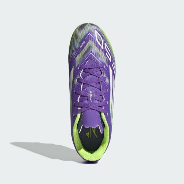 adidas F50 Club FG Kids Football Boots - Purple - Image 2