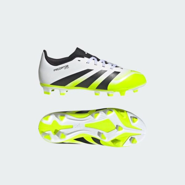 adidas Predator Club FG Kids Football Boots - White - Image 2