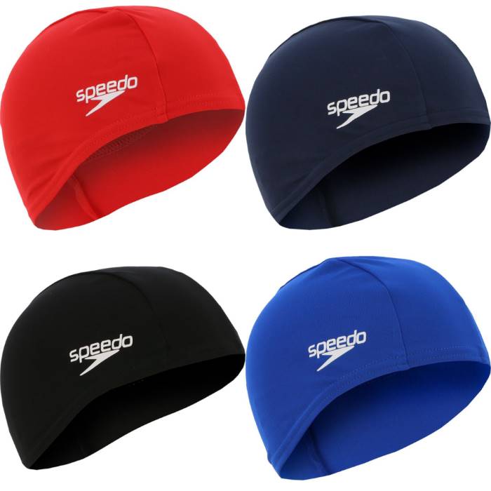 Speedo Polyester Adult Swimming Cap - Assorted