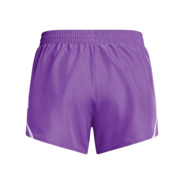 Under Armour Women's Fly-By Shorts - Purple/Reflective - Image 3