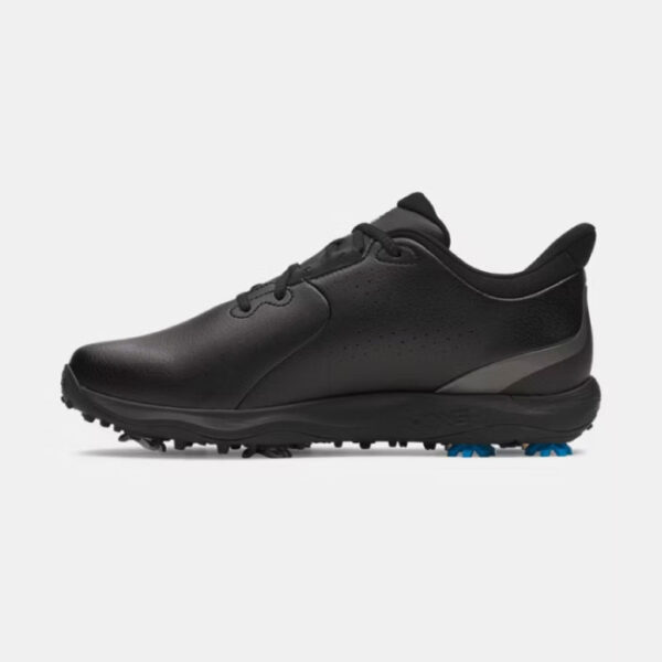 Under Armour Drive Fade Golf Shoes - Black/Silver - Image 3