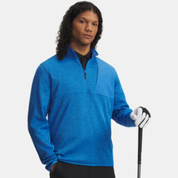 Under Armour Drive Sweater Fleece Half Zip - Blue Atlantis