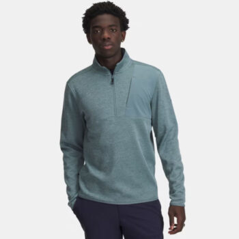 Under Armour Drive Sweater Fleece Half Zip - Jasper Blue
