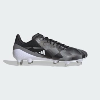 adidas Adizero RS15 Ultimate SG Rugby Boots - Black/Grey