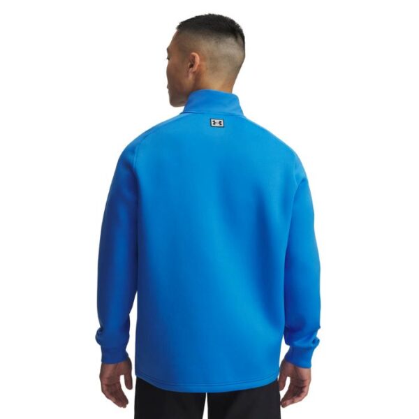 Under Armour Drive Pro Hybrid 1/2 Zip Golf Top - Blue/Black - Image 2