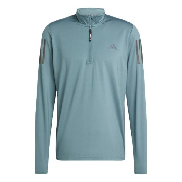 adidas Own The Run Top - Teal - Image 2