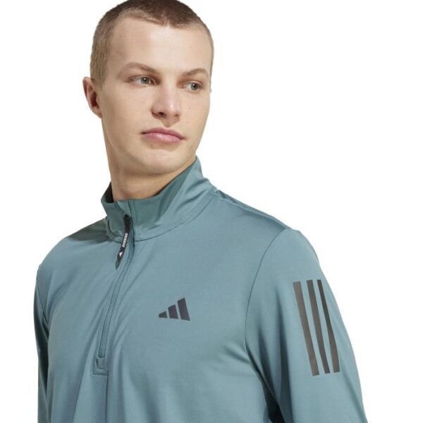 adidas Own The Run Top - Teal - Image 3